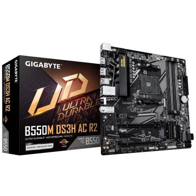 GIGABYTE PLACA B550M DS3H AC R2