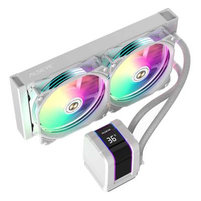 ALSEYE COOLER MAX M240 PLUS RGB WHITE