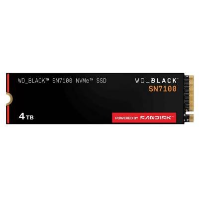 WESTERN DIGITAL DISCO SSD M.2 SN7100 BLACK 4TB