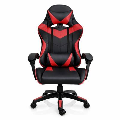 GENERICA SILLA GAMER CUERO SINTETICO BK/RD