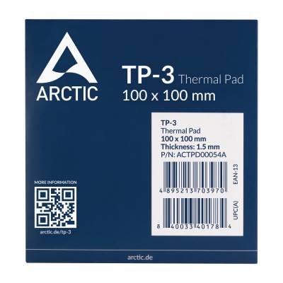 ARCTIC ALMOHADILLA TERMICA TP-3 100X100MM 1.5MM