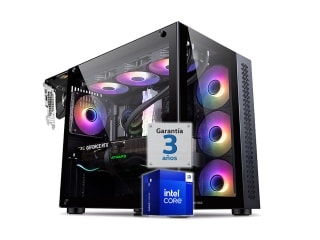 PC Gamer INTEL Core i9 14900f 16Gb 5600mhz Ddr5 Ssd Nvme 1Tb Video Nvidia Rtx 3060 12Gb Gddr6 Wifi Bt W11 3 Años Gtia
