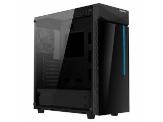 Gabinete Gamer GIGABYTE C200 Vidrio Templado Lateral 1 Fan 120mm Mid Tower