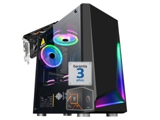 PC Gamer AMD Ryzen 7 7700 Video Rtx 5060 8Gb RAM 32Gb Ddr5 Ssd Nvme 1Tb Wifi Bluetooth Windows 11 64bit