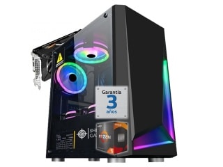 PC Gamer AMD Ryzen 5 5600XT Video Rtx 3060 12Gb RAM 16Gb Ddr4 Ssd Nvme 1Tb Wifi Bluetooth Windows 11 64bit