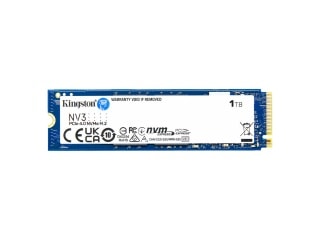 Solido Ssd Nvme M.2 KINGSTON NV3 1Tb 2280 PCIe Gen 4.0 Para Notebooks y PCs