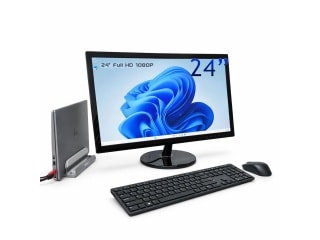 Combo Notebook Dell Latitude 5410 Core i7 - 16Gb - 256Gb - Pantalla 13.3" - W11 Pro - Monitor 24 Full HD