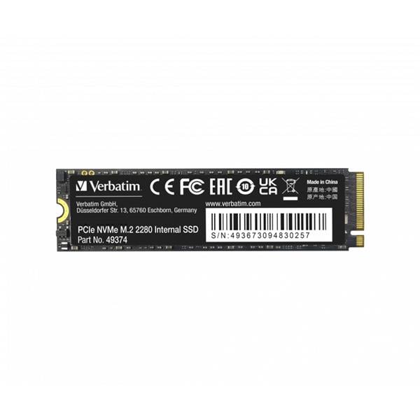 Disco Solido Ssd 2tb Verbatim Vi3000 m.2 Nvme Pcie X4 3.0