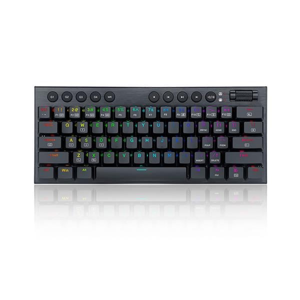 Teclado Mecanico Cableado Redragon K632 Horus Mini Rgb Red Switches - Ingles