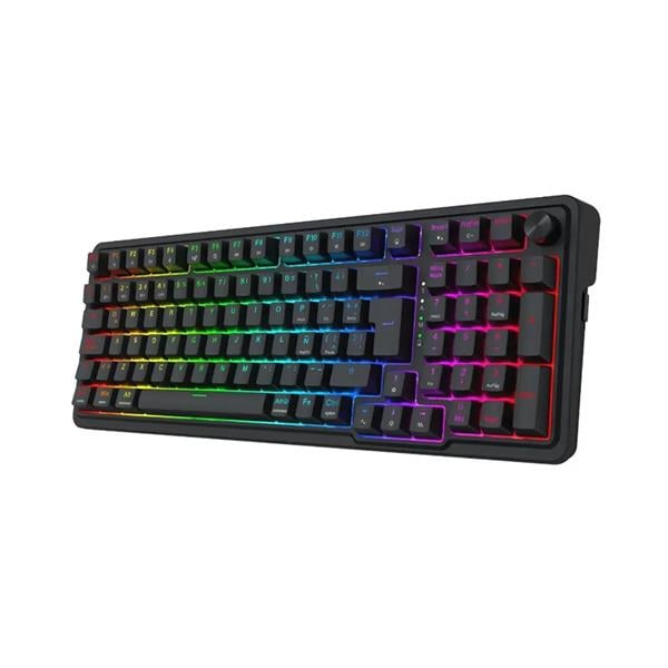 Teclado Mecanico Inalámbrico Redragon Eisa Pro K686rgb-Pro Switch Red - En