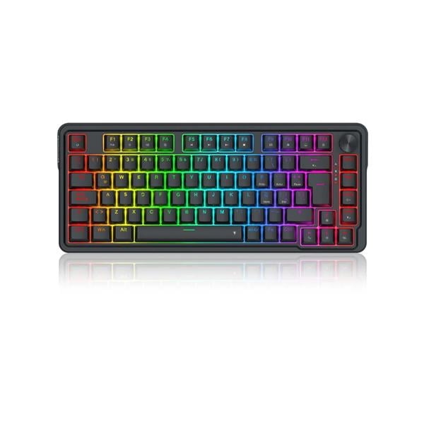 Teclado Mecanico Inalámbrico 75% Redragon Ucal Pro K673 Rgb Switch Red Triple Conexión Black - Sp