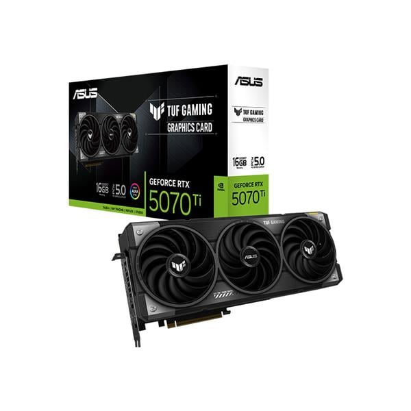 Placa de Video Asus Tuf Gaming Nvidia Geforce Rtx 5070 Ti 16gb Oc Gddr7