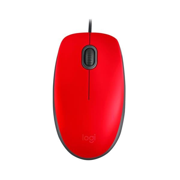 Mouse Logitech M110 Silent Red