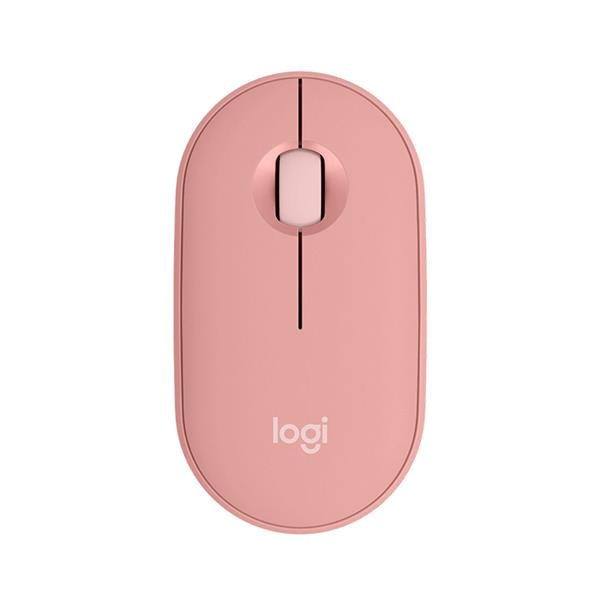 Mouse Logitech M350s Pebble 2 Rosa Inalambrico Bluetooth