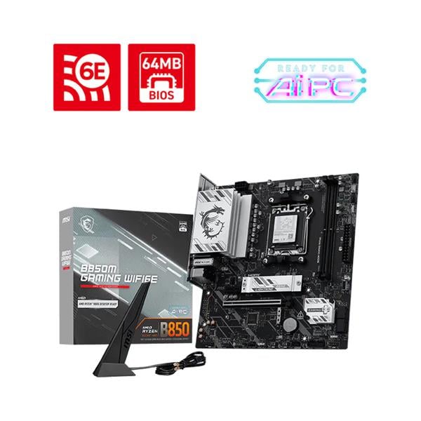 Motherboard Msi B850m Gaming Wifi 6e Am5 Ddr5