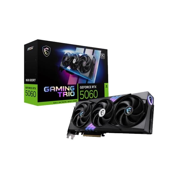 Placa de Video Msi Nvidia Geforce Rtx 5060 Gaming Trio Oc 8gb Gddr7