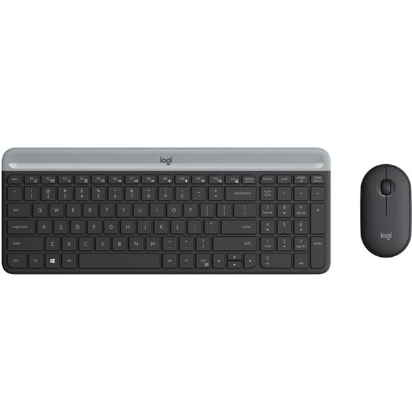 Combo Teclado y Mouse Logitech Mk470 Slim Inalámbrico