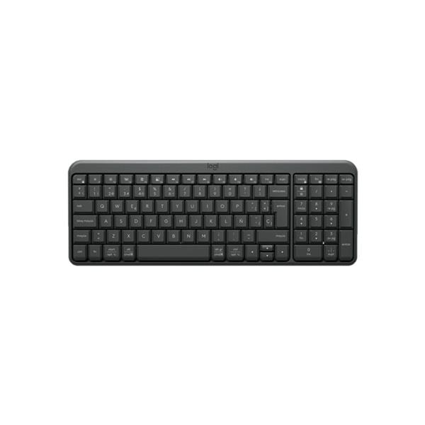 Teclado Logitech K250 Inalámbrico Bluetooth Black