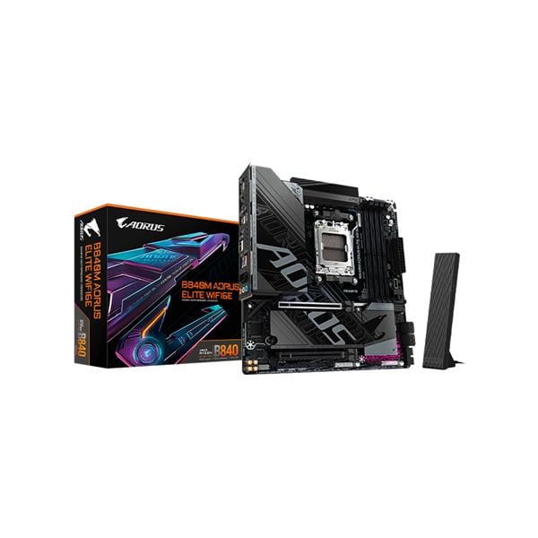 Motherboard Gigabyte B840m Aorus Elite Wifi6e Ddr5 Am5