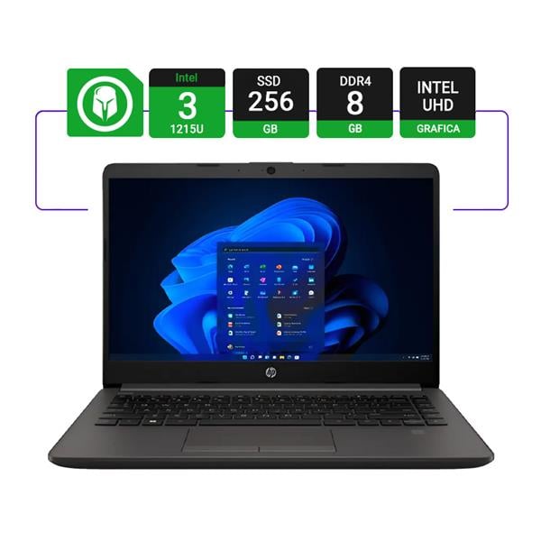 Outlet - Notebook Hp 250 G9 15.6" Intel I3 1215u 8gb Ram 256gb Ssd Freedos