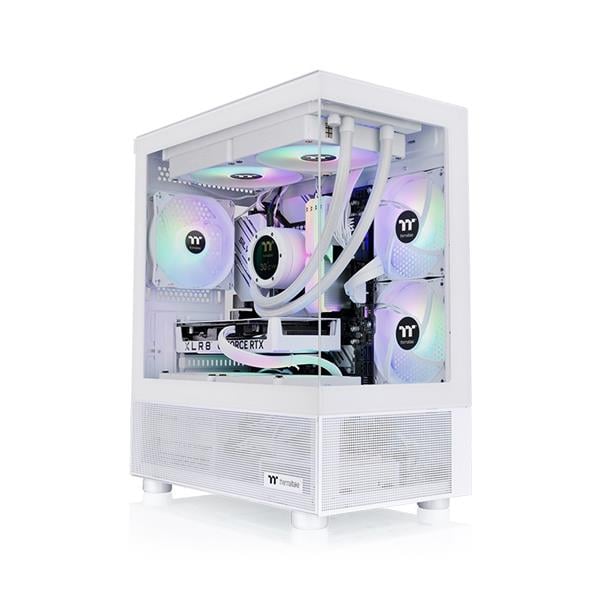 Gabinete Thermaltake View 170 Micro Chassis Tg X3 Fan Snow White Argb