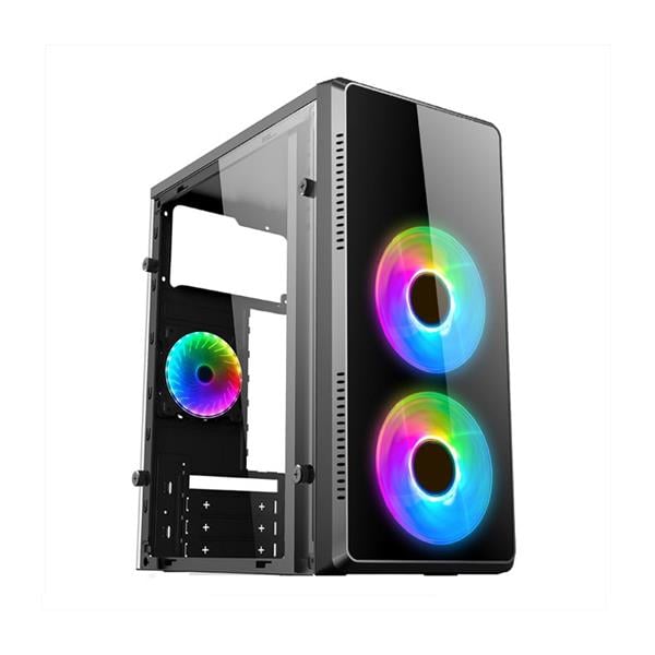 Gabinete Gamer Zer01 Gaming Centauri 3 Fan Fixed Rgb