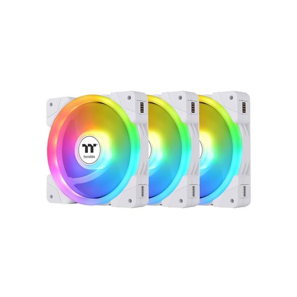 Fan Cooler 120mm Thermaltake Swafan Ex12 Argb White (Pack X3)