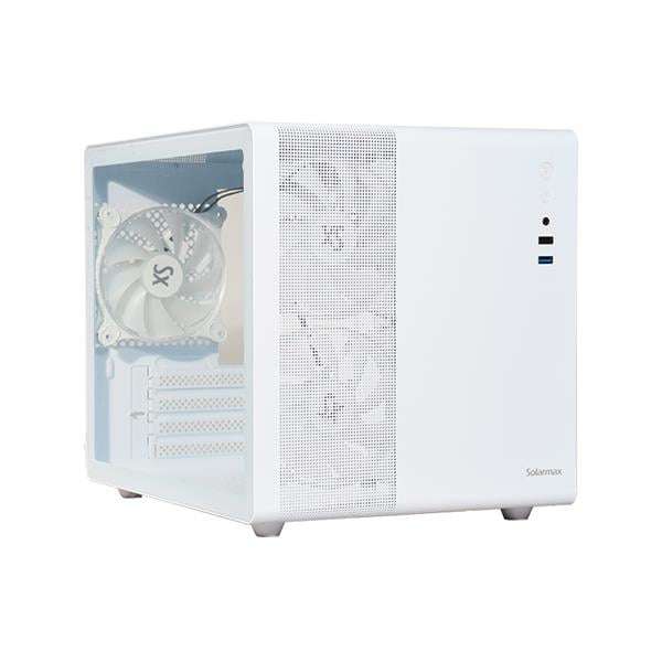 Gabinete Solarmax Cm-W300-Sf X3 Fan Argb White
