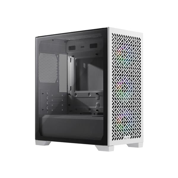 Gabinete Cooler Master Elite 302 White X3 Fan Argb