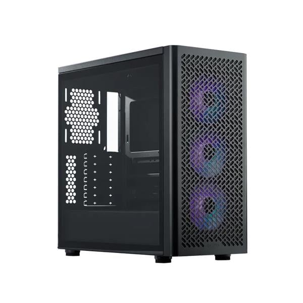 Gabinete Cooler Master Elite 502 Black Argb - Fan X3