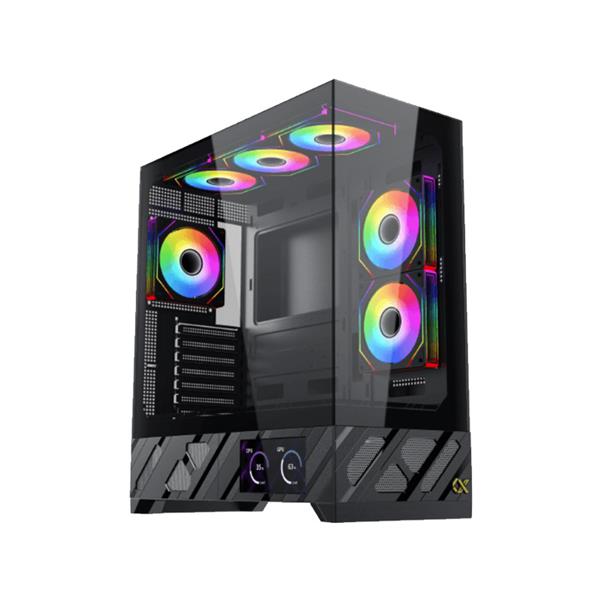 Gabinete Xigmatek Alphard Pro -Fan Cooler X6 Argb - Black
