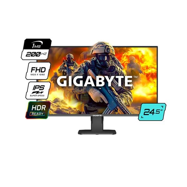 Monitor Gamer Ips 24.5" Gigabyte Gs25f2 Fhd 200hz 1ms Freesync Premium