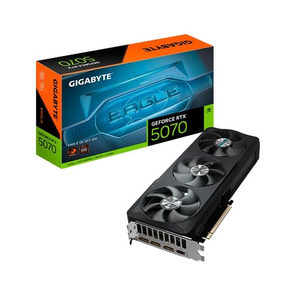 Placa de Video Gigabyte Nvidia Geforce Rtx 5070 Eagle 12gb Oc Sff Gddr7
