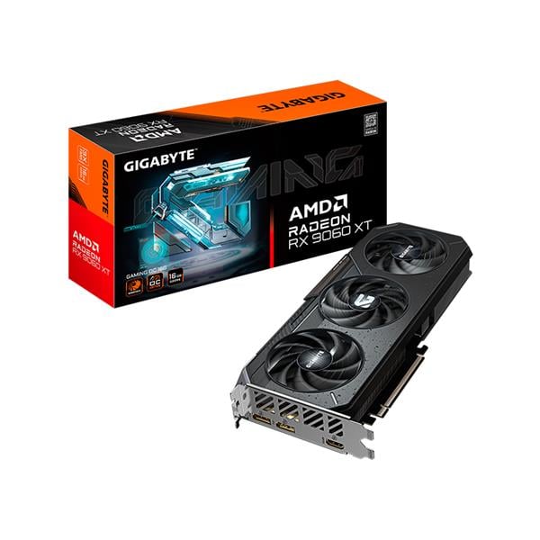 Placa de Video Amd Radeon Gigabyte Rx 9060 Xt Gaming Oc 16gb Gddr6