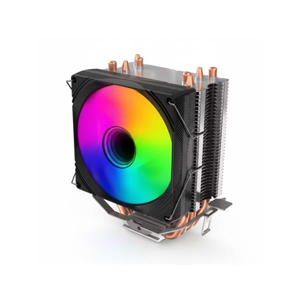 Cpu Cooler Lovingcool Lc-T90b - Pwm Frgb - Black