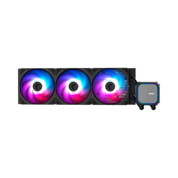 Cpu Water Cooler 360mm Msi Mag Coreliquid A13 360 Argb - 3x 120mm Black