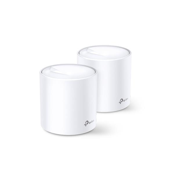 Access Point Mesh Tp-Link Deco X60 Ax5400 5400mbps Wifi6 2.4 + 5ghz (Pack X2)
