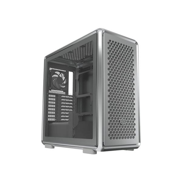Gabinete Cooler Master Masterframe 600 Tg X4 Fan White Silver