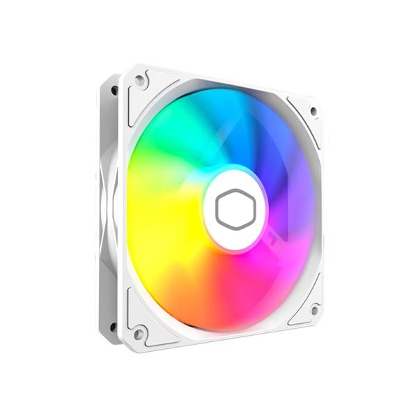 Fan Cooler 120mm Cooler Master Masterfan Mf120 Lite Argb - White