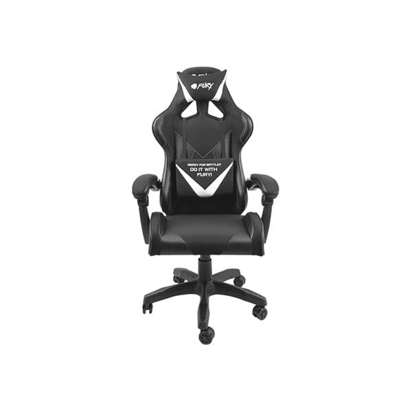 Silla Gamer Fury Avenger L Black-White