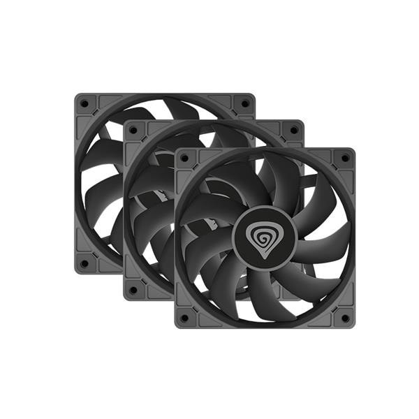 Fan Cooler 120mm Genesis Oxal Black Pack X3