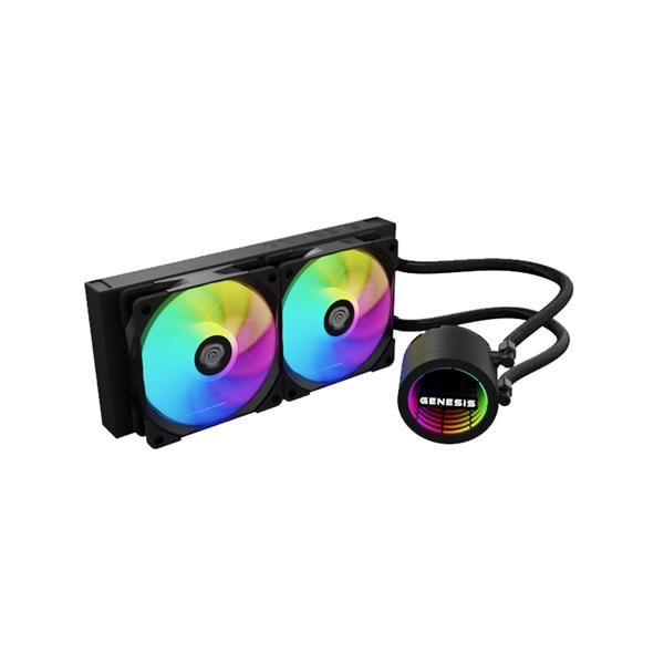 Cpu Water Cooler Genesis Hydria 240mm Argb Black