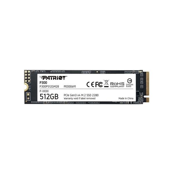 Disco Solido Ssd 512gb Patriot P300 m.2 Nvme Pcie X4 3.0