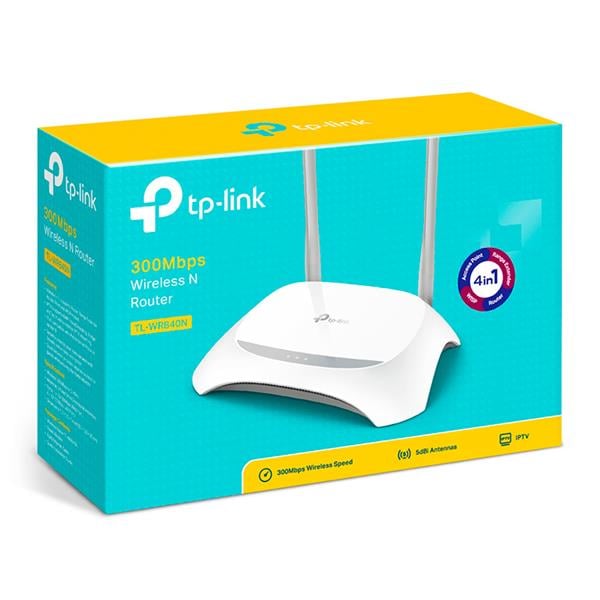 Router Wifi Tp-Link Tl-Wr840n 300mbps 2.4ghz