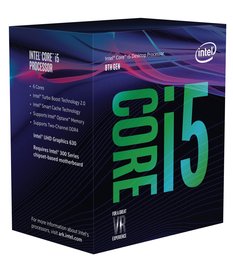 Microprocesador Intel Core i5 8400 Coffee Lake 4.0Ghz 9Mb...