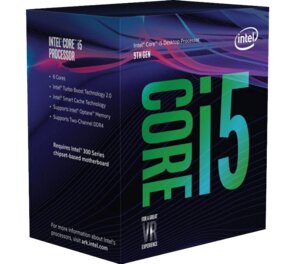 Microprocesador Intel Core i5 9400 Coffeelake 4.1Ghz 9Mb...