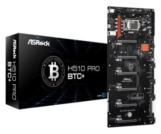 Outlet Motherboard Asrock H510 PRO BTC+ Mining S1200 DDR4