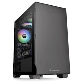 Gabinete Thermaltake S100 TG C/Fan Black