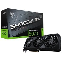Placa de Video MSI Nvidia Geforce RTX 5070 Shadow 3X OC 12GB...