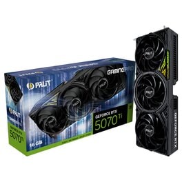 Placa de Video Palit Nvidia Geforce RTX 5070 TI Gamingpro 16Gb...